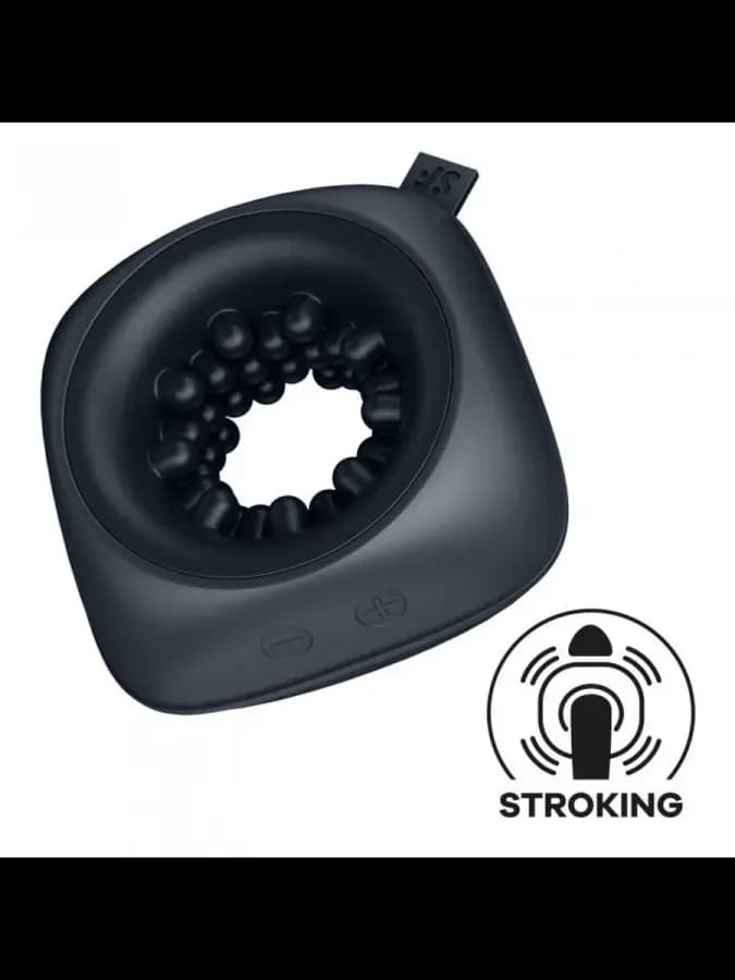 Мужской вибромассажер-бампер Ring Stroker