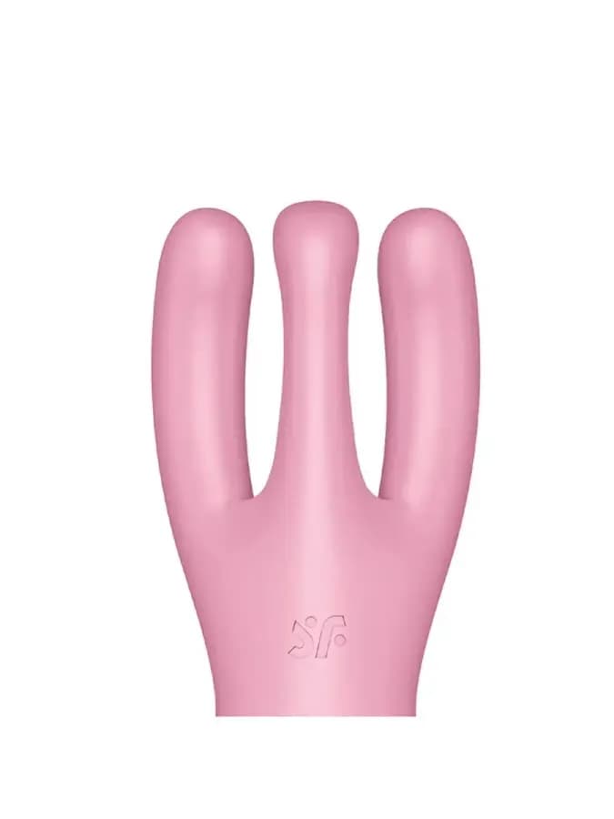 Клиторальный вибростимулятор Satisfyer Threesome 1 розовый — фото 2