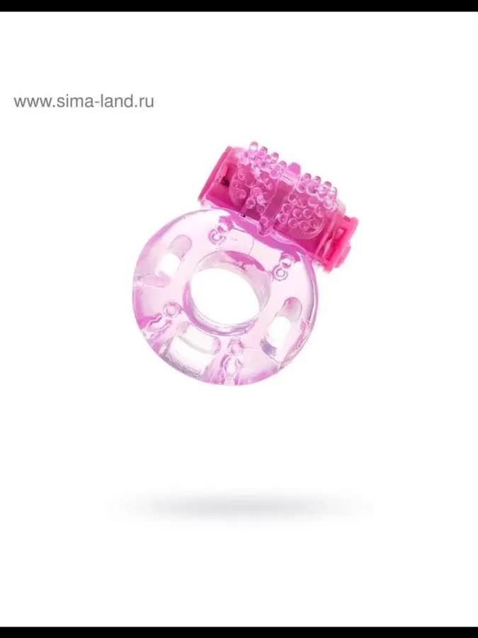 Эрекционное кольцо с вибрацией, d=3.6 см