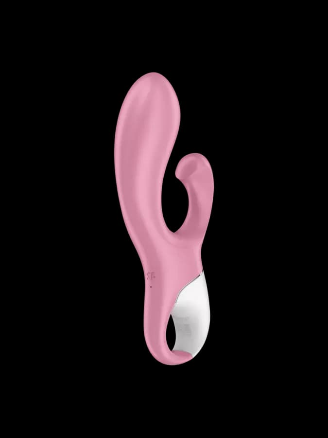 Вибратор-кролик Air pump bunny Satisfyer розовый — фото 2
