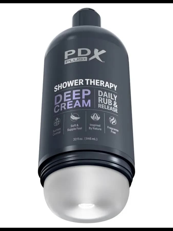 Мастурбатор мужской PDX Plus Shower Therapy Deep Cream