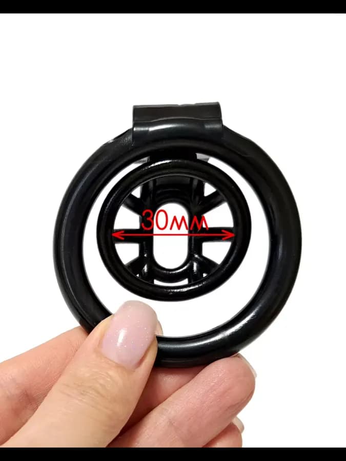Минусовой пояс верности мужской, утопленная клетка для члена — фото 6