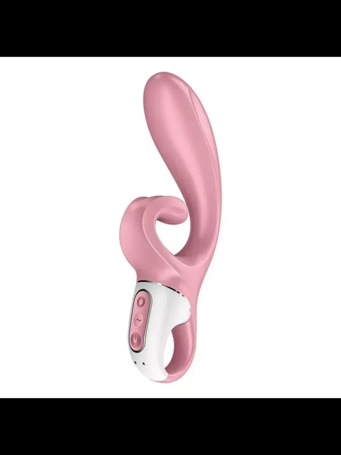Вибратор-кролик Satisfyer Hug me, розовый