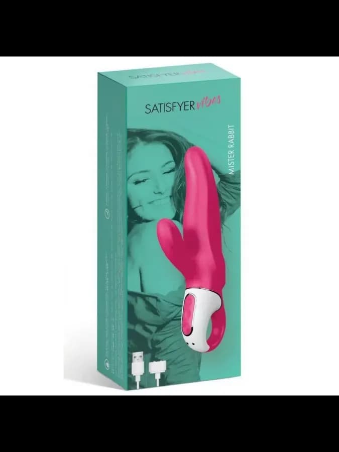 Вибратор-кролик Satisfyer Vibes - Mr. Rabbit, 22 см — фото 1