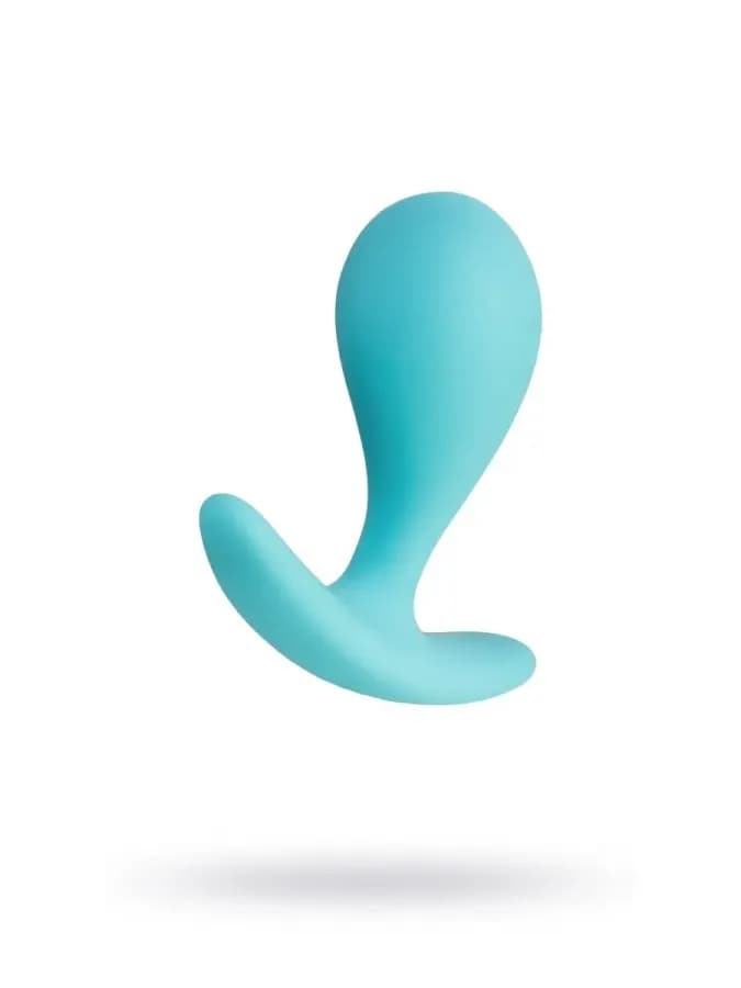 Анальная втулка Blob, голубая 5,5 см, 2,1 см — фото 1