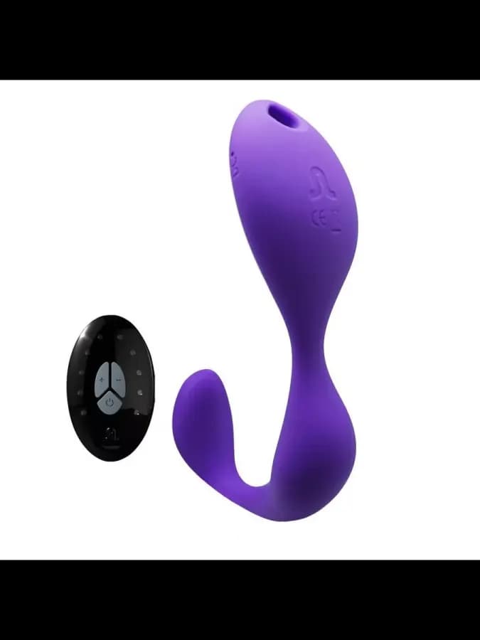 Вибратор для пар с пультом ДУ Mr. Hook от Adrien Lastic