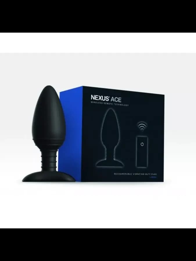 NEXUS Вибровтулка Ace L анальная черная — фото 4