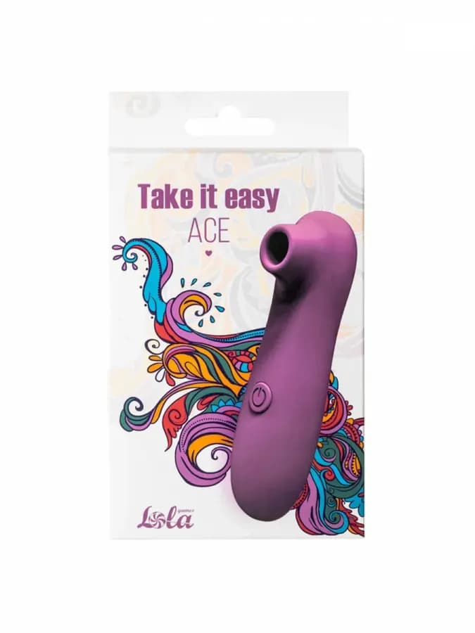Вакуумный вибростимулятор клитора Ace Purple