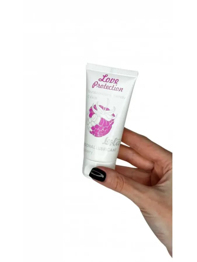 Лубрикант Love Protection Raspberry 50ml — фото 2