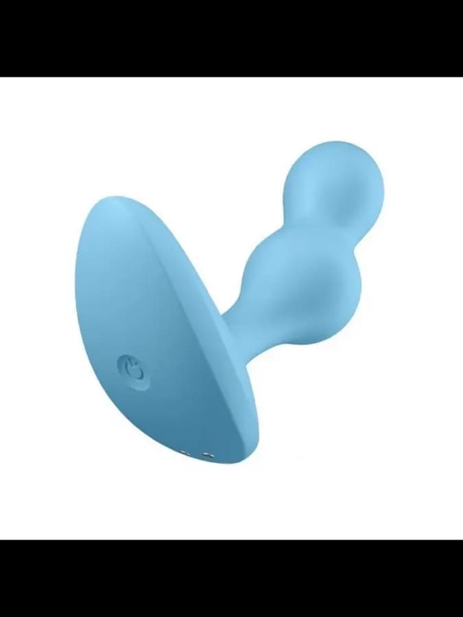 Анальный вибростимулятор Satisfyer Deep Diver, голубой — фото 6
