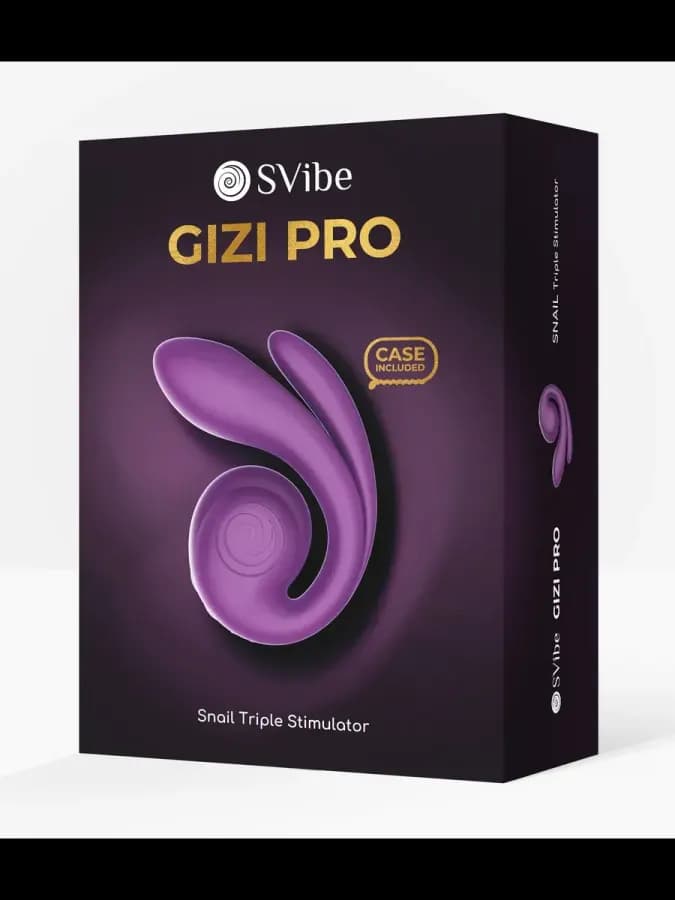 Инновационный GIZI Pro вибратор фиолетовый — фото 1