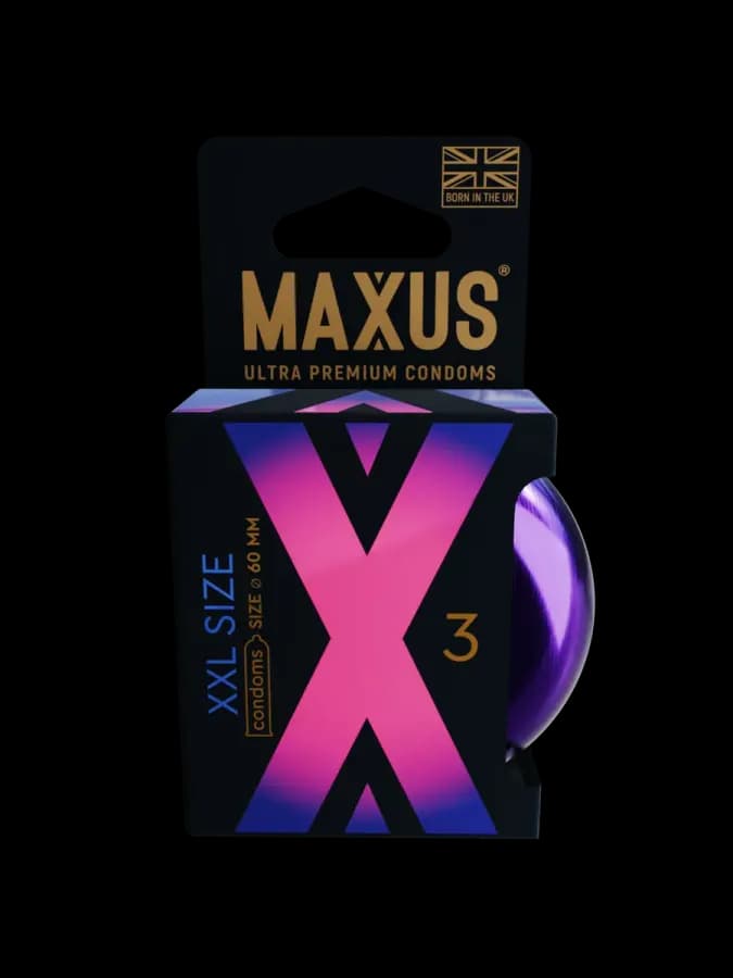 Презервативы XXL увеличенного размера - 3 шт