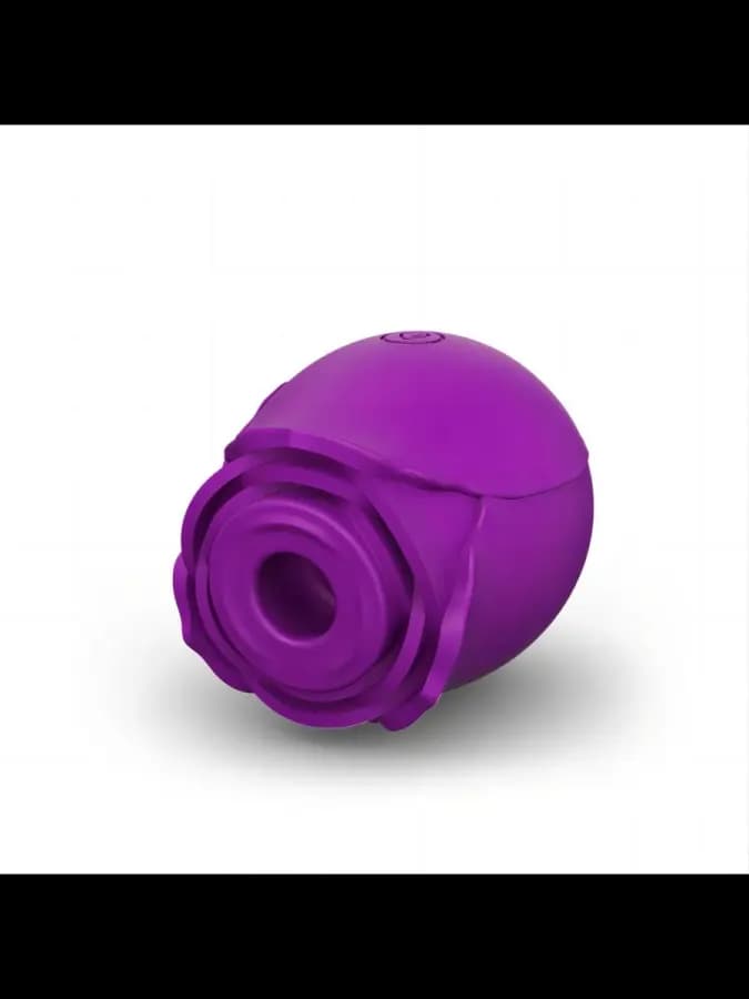 Rose Vibrator, фиолетовый — стимулятор в форме розы — фото 1
