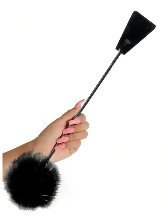 Стек с пуховкой на конце Feather Crop