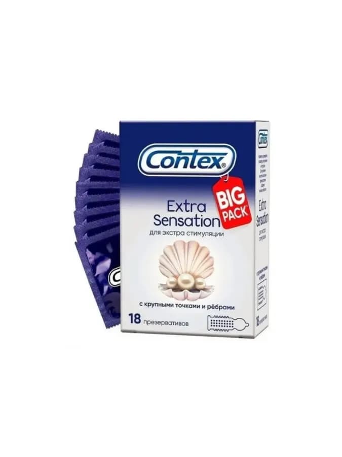 Презерватив Contex Extra Sensation №18 — фото 1
