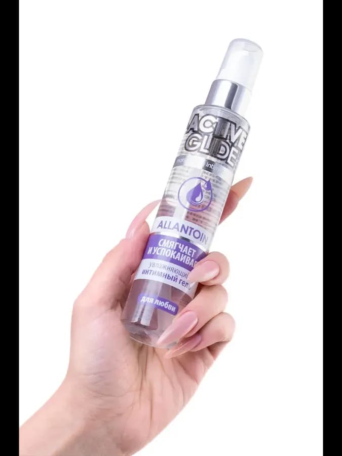 Увлажняющий интимный гель Active Glide Allantoin — фото 5