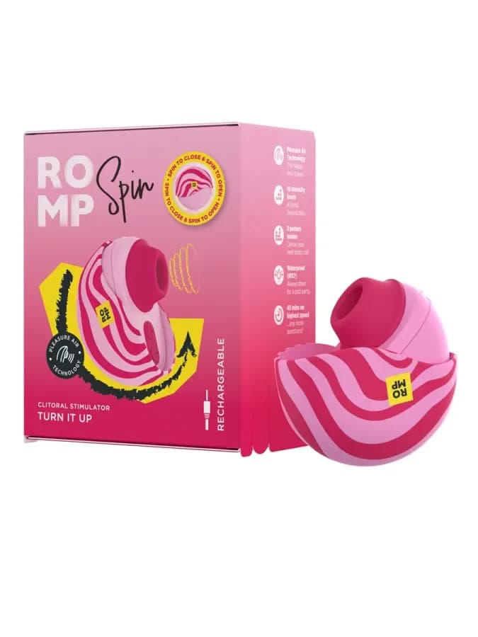 Бесконтактный клиторальный стимулятор Romp Spin — фото 2