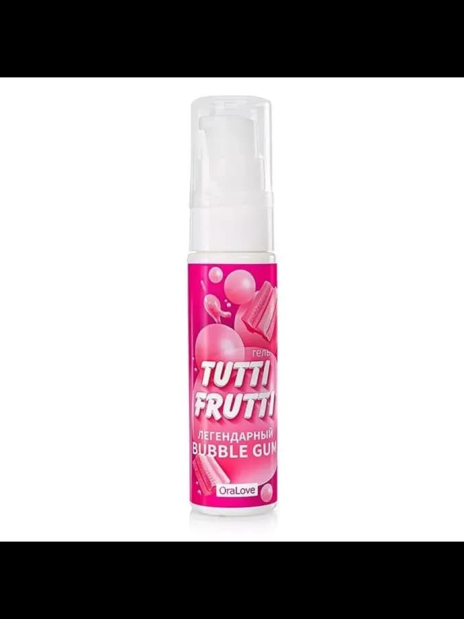 Интимный гель TUTTI-FRUTTI, BUBBLE GUM, 30 г