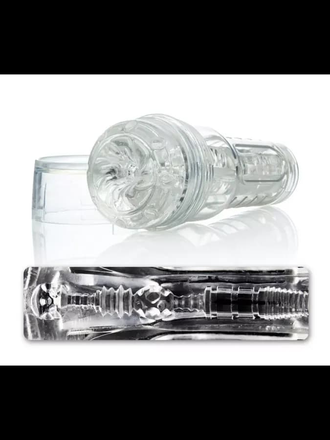 Мастурбатор мужской FLESHLIGHT Crystal GO Torque, вагина — фото 2