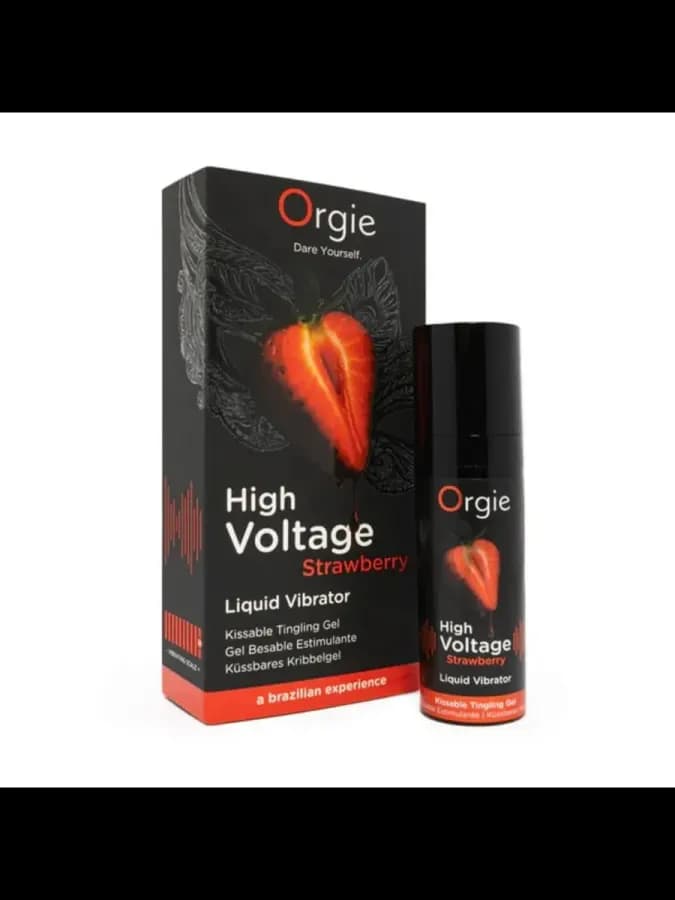 Гель High Voltage Strawberry усиленный эффект