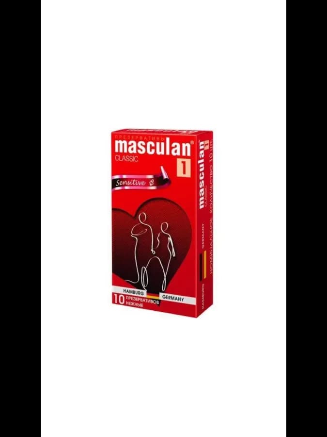 Презерватив Masculan Sensitive Plus № 10 (Нежные)