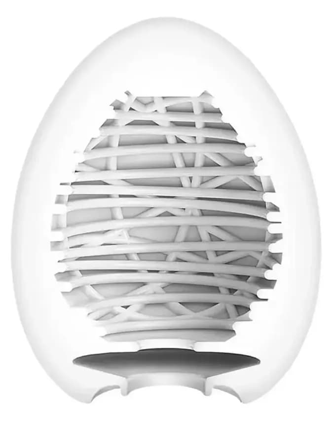 Мастурбатор TENGA EGG SILKY, шелковая текстура — фото 1