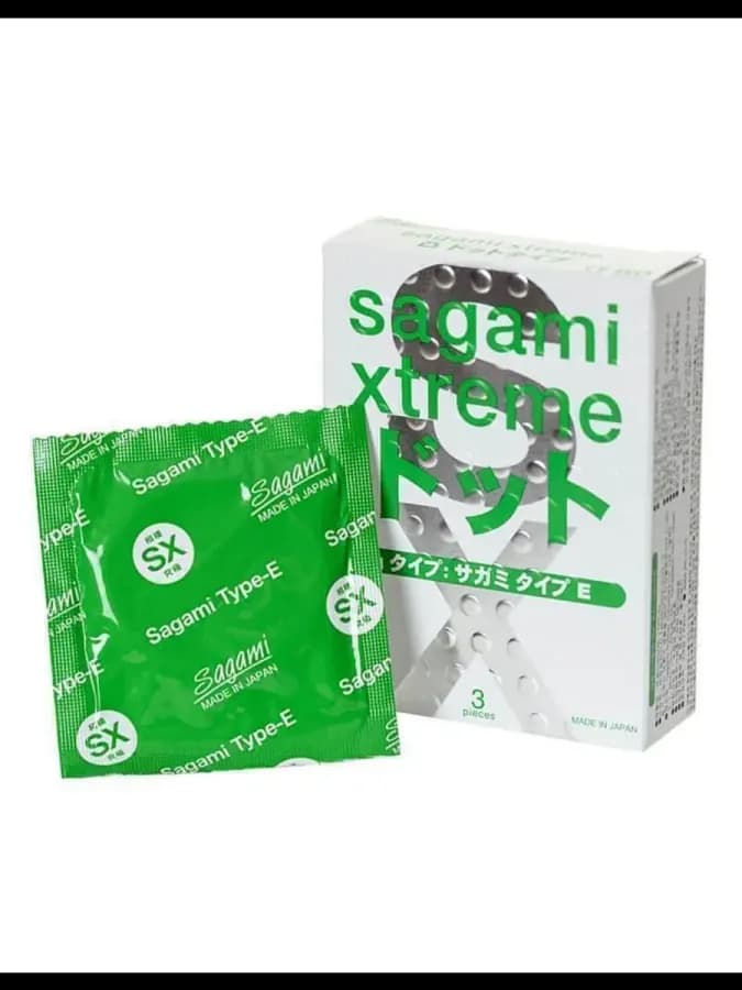 Презервативы SAGAMI Xtreme Type-E 1 шт. (точечные) — фото 2