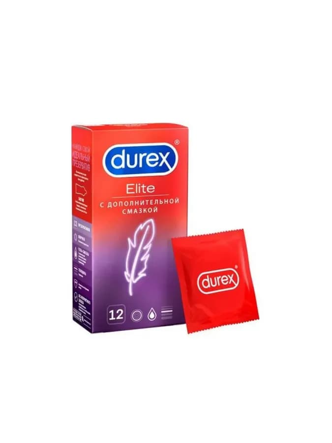 Презерватив durex сверхтонкие elite №12 — фото 1