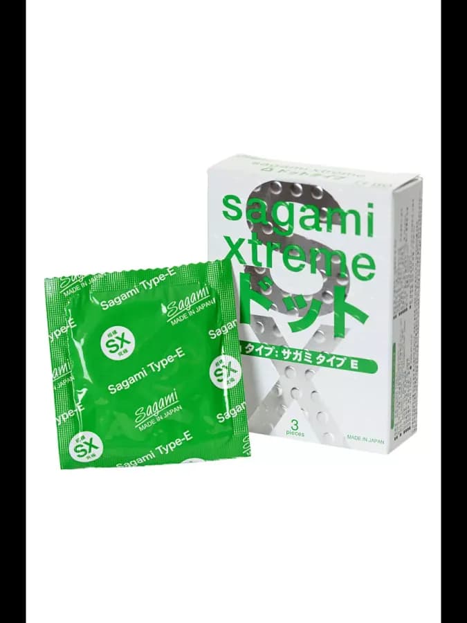 Презервативы SAGAMI Xtreme Type-E 10 шт. (точечные)