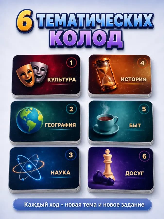 Настольная игра для компаний "Сначала подумай" — фото 3