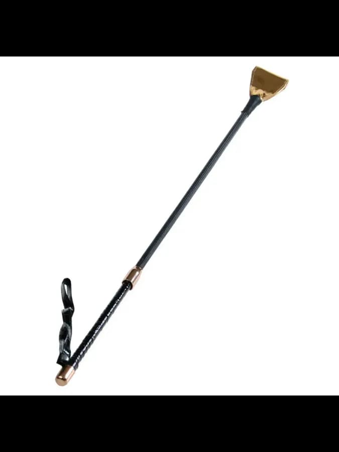 Стек с золотым наконечником Riding Crop