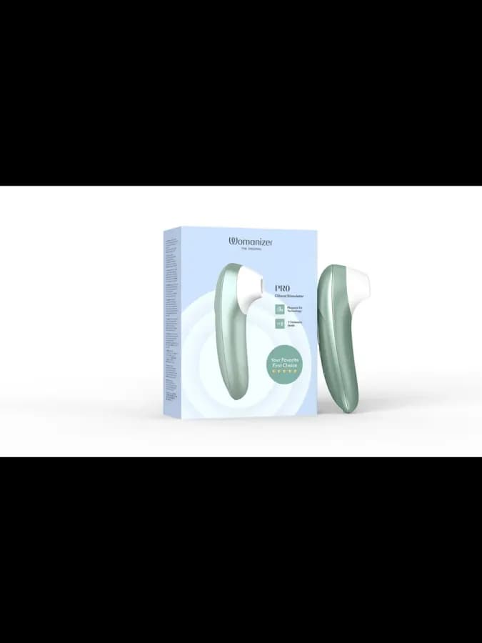 Бесконтактный клиторальный стимулятор Womanizer Pro зеленый