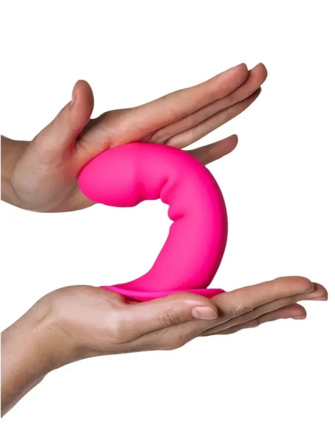 Фаллоимитатор Adrien Lastic Hitsens 2 (16,8×4 см) с двойной плотностью, розовый — фото 3