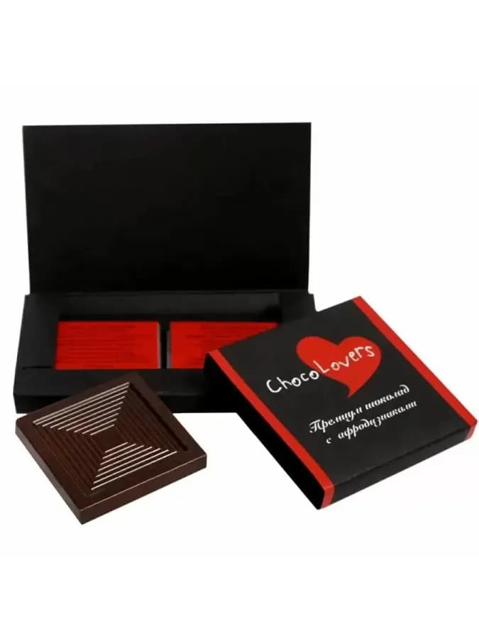 Шоколад возбуждающий с афродизиаками ChocoLovers 20г — фото 1