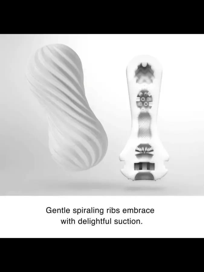 TENGA FLEX Мастурбатор Silky White — фото 2