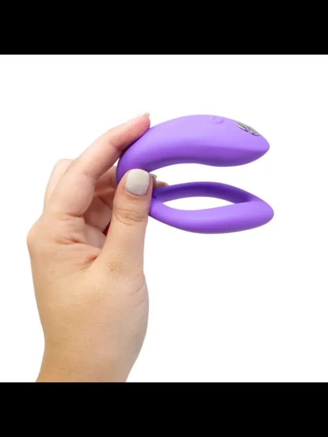 Инновационный вибратор для пар We-Vibe Sync - фиолетовый — фото 3