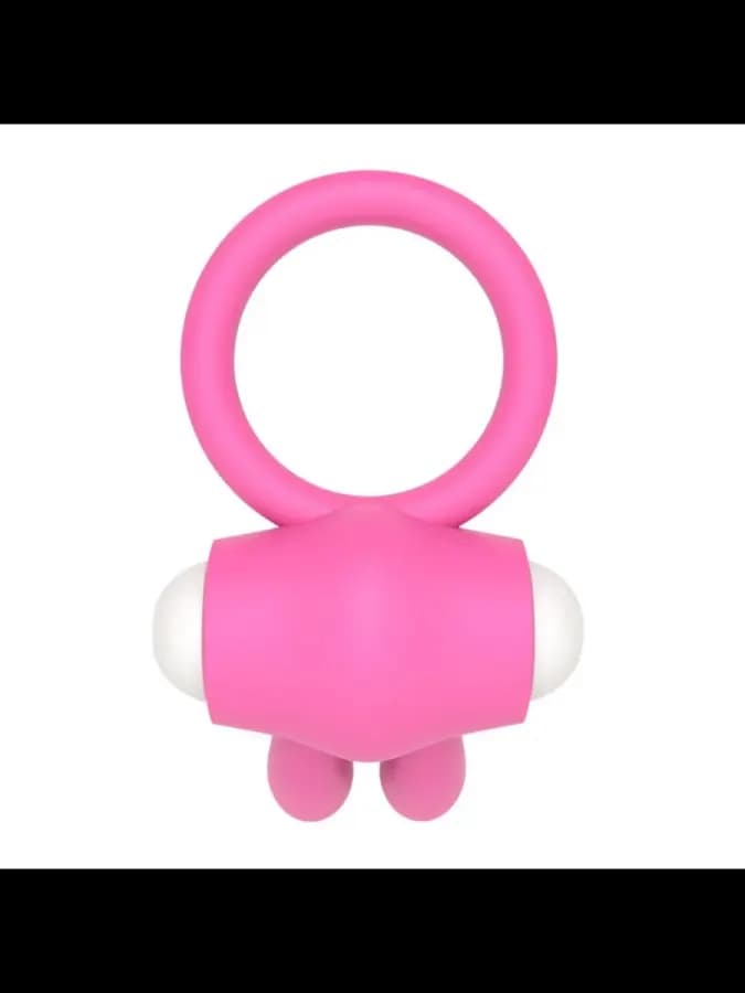 Эрекционное виброкольцо Power Rabbit clit cockring, розовый — фото 2