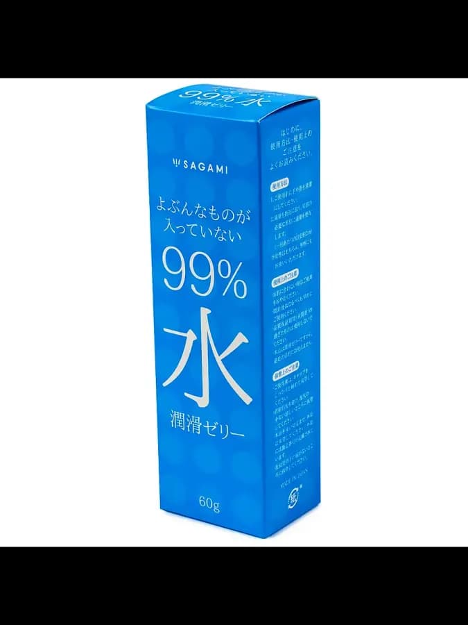 Гель-смазка водная Sagami 99% Water Gel, 60 гр — фото 3