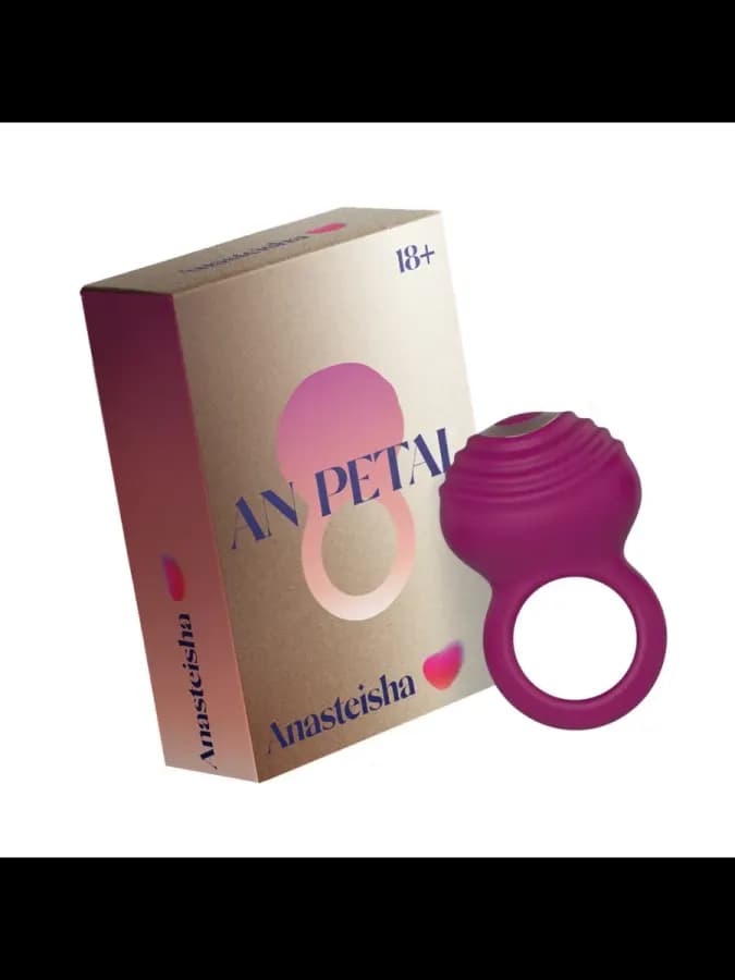 Перезаряжаемое эрекционное кольцо AN Petal от Anasteisha