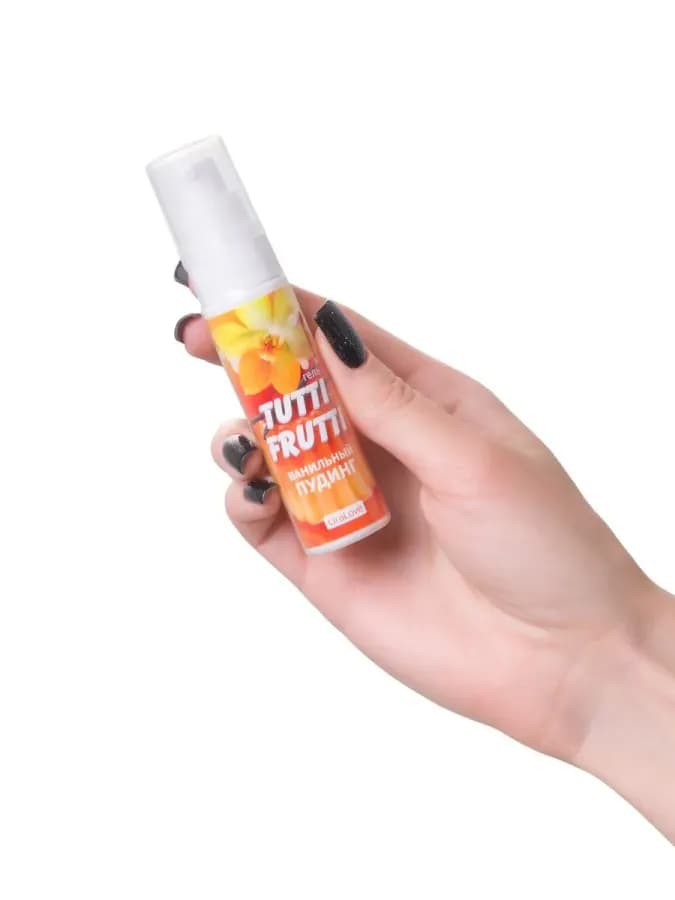 Интимный гель TUTTI-FRUTTI, ванильный пудинг, 30 г — фото 4