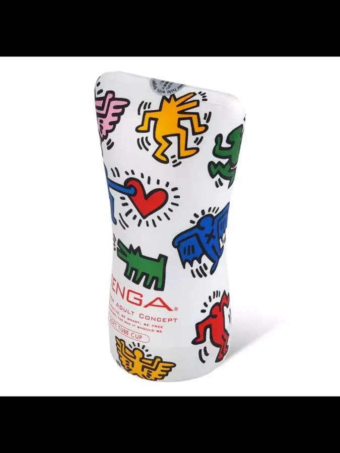 Мастурбатор SOFT CASE CUP TENGA & Keith Haring — фото 2