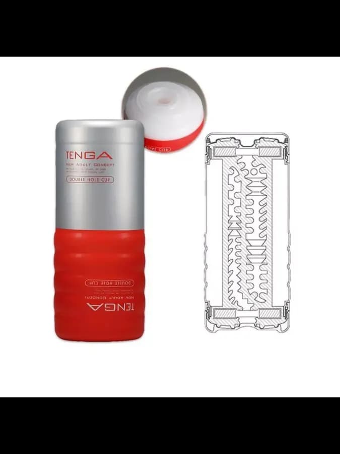 Мастурбатор мужской TENGA Double Hole US