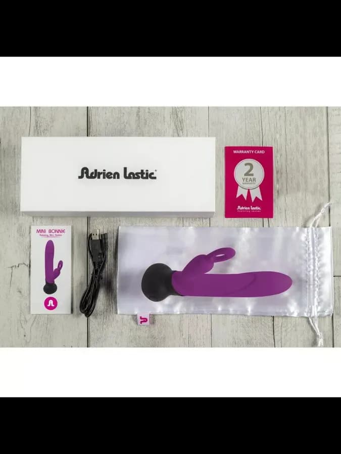 Вибратор-кролик Adrien Lastic Bonnie & Clyde — фото 2
