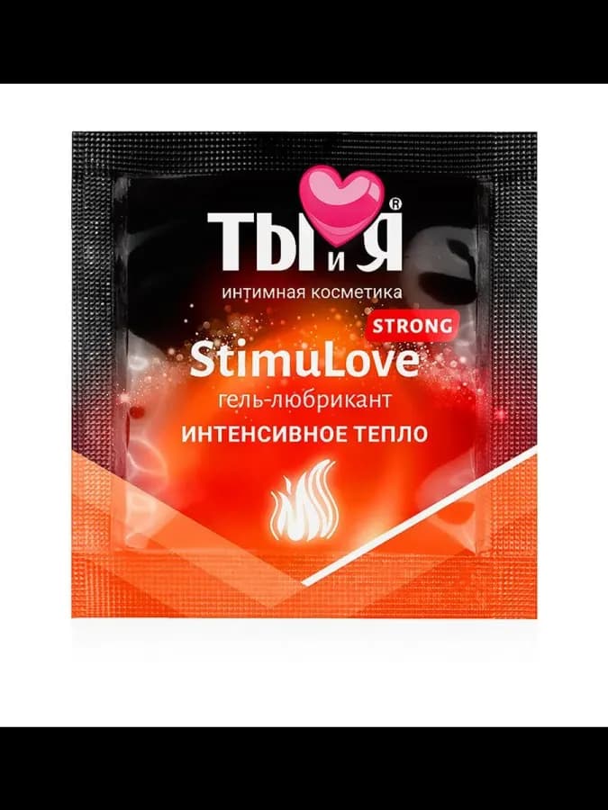 Гель-любрикант STIMULOVE STRONG одноразовая упаковка 4 г арт — фото 1