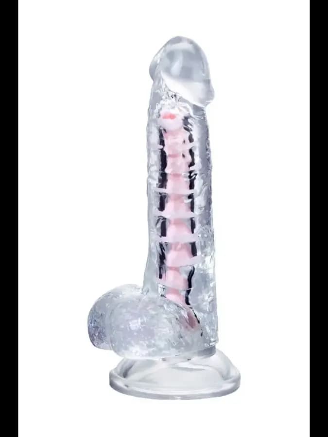Прозрачный дилдо A-Toys Paret