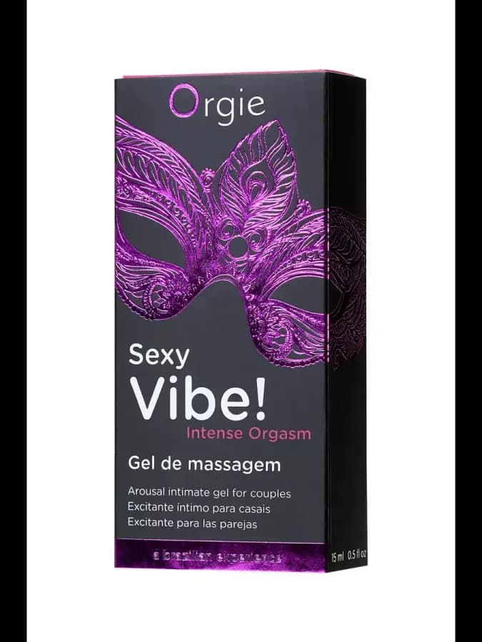 Гель Орджи Sexy Vibe Intense Orgasm с эффектом вибрации — фото 3