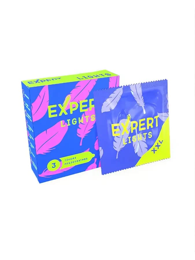 Презервативы «Expert Lights XXL» 3 шт — фото 1