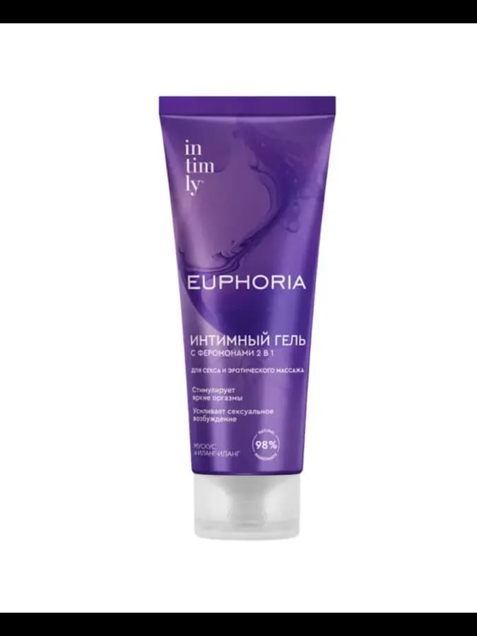 Лубрикант Euphoria 2в1 мускус и иланг-иланг, 75мл — фото 1