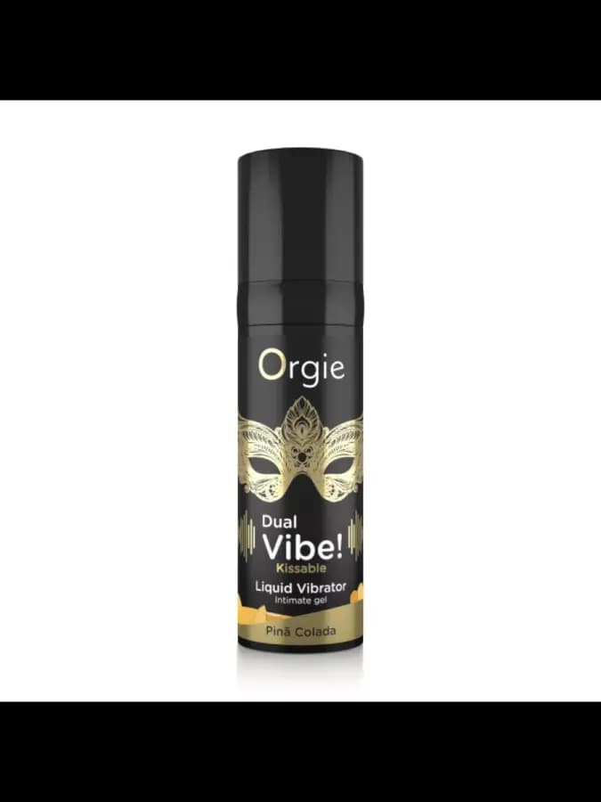 Съедобный гель Dual Vibe с эффектом вибрации