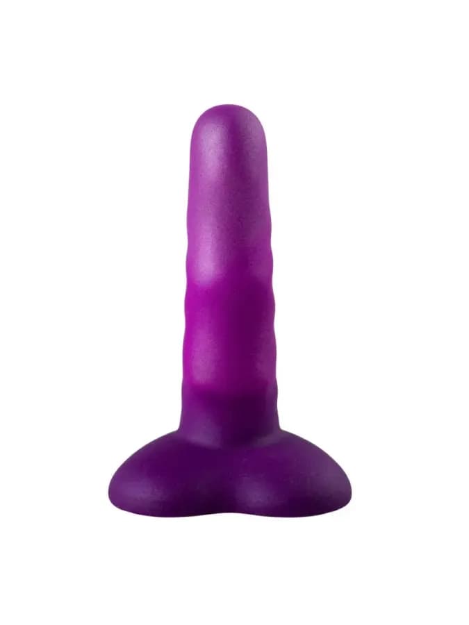 Нереалистичный дилдо Unicorn Mini Purple (12,5*3,5 см) — фото 2